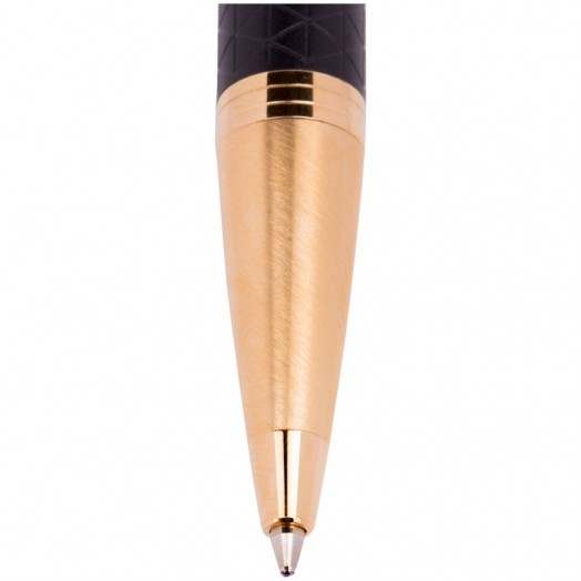 Ручка шариковая Parker "IM Premium Black/Gold GT" синяя, 1,0мм, кнопочн., подар. уп.