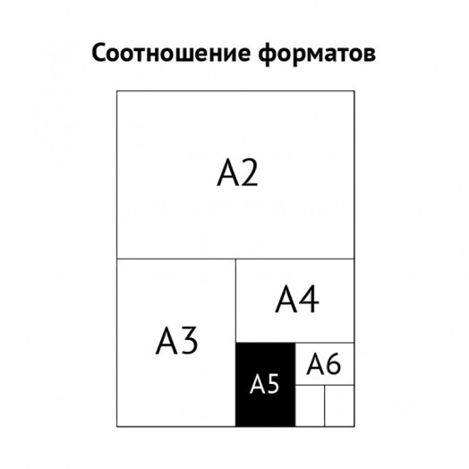 Скетчбук-блокнот для акварели 20л., А5 ArtSpace "Watercolor design", на гребне, 180г/м2