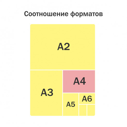 Тетрадь 48л., А4, линия ArtSpace "Моноколор. Универсальный цвет"