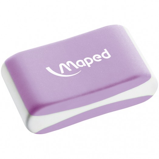 Ластик Maped "Essentials Soft" фигурный, пластик, 9,9*33,5*21,5мм