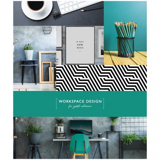 Тетрадь 48л., А5, клетка ArtSpace "Офис. Workspace design"