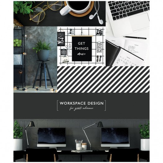 Тетрадь 48л., А5, клетка ArtSpace "Офис. Workspace design"