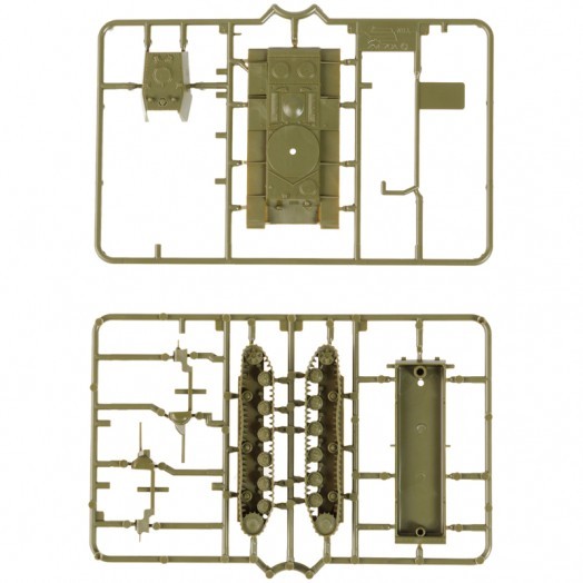 Модель для склеивания Звезда "Советский тяжелый танк КВ-1 обр. 1941г. с пушкой Ф-32", масштаб 1:100