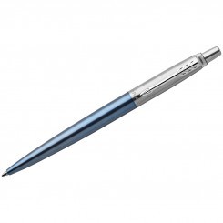 Ручка шариковая Parker "Jotter Waterloo Blue CT" синяя, 1,0мм, кнопочн., подар. уп.