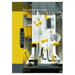 Тетрадь на кольцах А4, 160л., BG "You tomorrows", глянцевая ламинация