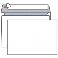 Конверт C5, KurtStrip, 162*229мм, б/подсказа, б/окна, отр. лента, внутр. запечатка