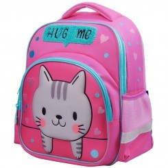 Рюкзак Berlingo Kids "Sweet Kitty" 36*27*12см, 1 отд, 3 кармана, эргономичная спинка, LED кант